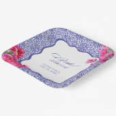 イタリアのブーゲンビリアのブライズシャワー ペーパープレート (傾斜あり)