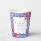 イタリアのブーゲンビリアのブライズシャワー 紙コップ (正面)