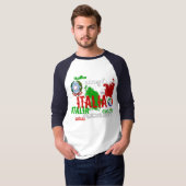 イタリアのプライド Tシャツ (正面フル)