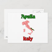 イタリアのプーリア ポストカード (正面/裏面)