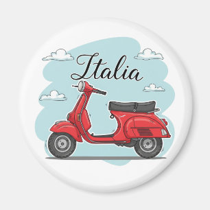 イタリアのベスパ マグネット