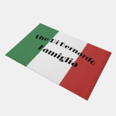 イタリアのベライタリア歓迎ドルマット国旗 ドアマット (アングル)