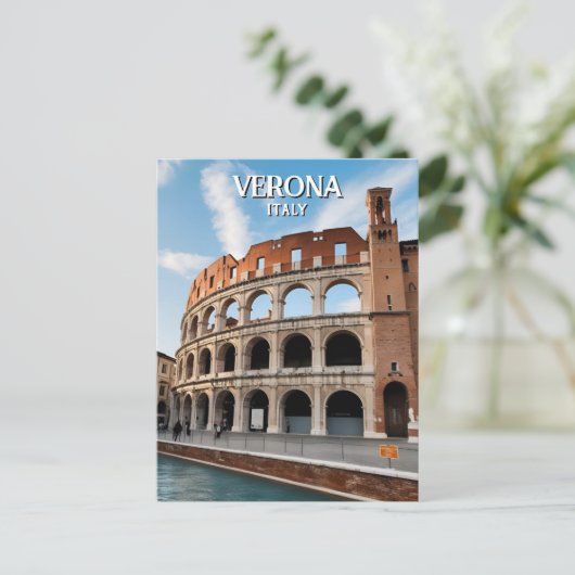 イタリアのベローナ・アリーナのはがき ポストカード (スタンド正面)