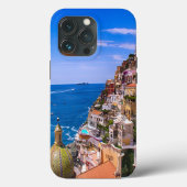 イタリアのポジティターノの景色 Case-Mate iPhoneケース (裏面)