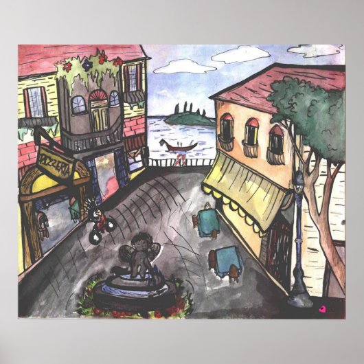 イタリアのポスター ポスター (正面)