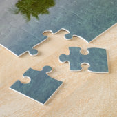 イタリアのマッジョーレ湖に《植物》スイレンのあるプール ジグソーパズル (側面)