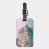 イタリアのマナローラ – Cinque Terre, Liguria ラゲッジタグ (正面縦)