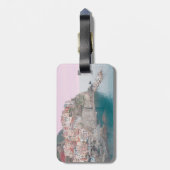 イタリアのマナローラ – Cinque Terre, Liguria ラゲッジタグ (裏面縦)