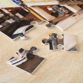 イタリアのマロステカ。 ジグソーパズル (側面)