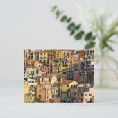 イタリアのマンアローラの美しいアパートメント - マンアローラ ポストカード (スタンド正面)