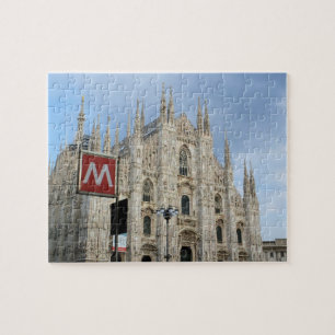イタリアのミラノ- The Duomo - 8x10 - 110 pcs ジグソーパズル