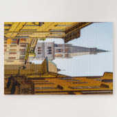 イタリアのモデナドーム塔、ギランディーナ ジグソーパズル (横)