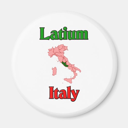 イタリアのラチウム マグネット (正面)