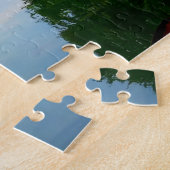 イタリアのレインボーハウジス、ヴェネツィア近くのブラノ島 ジグソーパズル (側面)