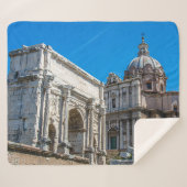 イタリアのローマにあるローマのフォーラム遺跡 シェルパブランケット (正面(横))