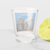 イタリアのローマにあるローマのフォーラム遺跡 ショットグラス (裏面)