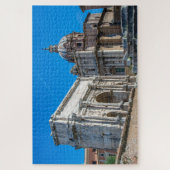 イタリアのローマにあるローマのフォーラム遺跡 ジグソーパズル (縦)