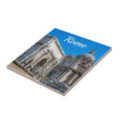 イタリアのローマにあるローマのフォーラム遺跡 タイル (側面)