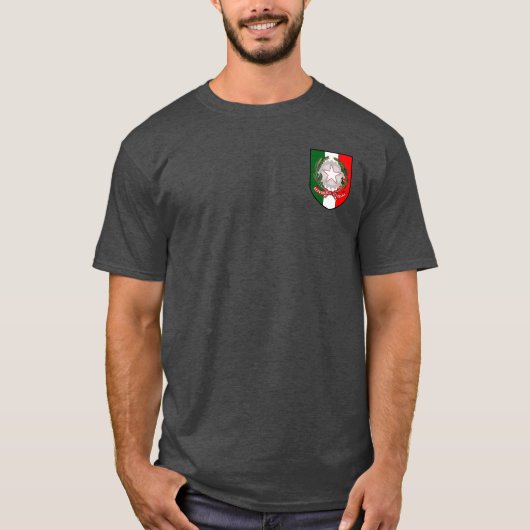 イタリアのワイシャツの共和国 Tシャツ (正面)