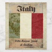 イタリアのワインラベル ワインラベル (シングルラベル)