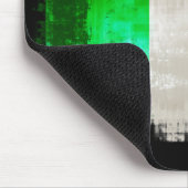 イタリアのヴィンテージのレトロのスタイルのグランジでイタリアンな旗 マウスパッド (コーナー)