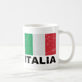 イタリアのヴィンテージの旗 コーヒーマグカップ
