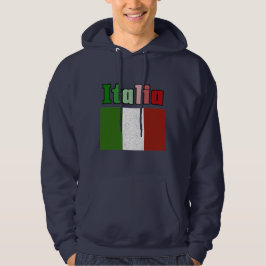 イタリアのヴィンテージフラッグ パーカー パーカ