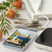 イタリアのヴィンテージ土産 キーホルダー (正面右)