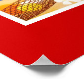 イタリアのヴィンテージ旅行ポスター夏 ポスター (角)