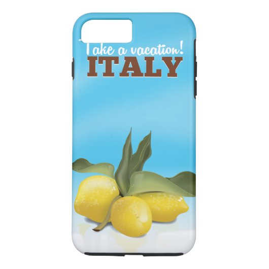 イタリアのヴィンテージ旅行ポスター Case-Mate iPhoneケース (裏面)