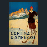 イタリアのヴィンテージ旅行ポスターCortina d' Amperzzo ポスター<br><div class="desc">イタリアのヴィンテージ旅行ポスターCortina d' Amperzzo</div>