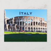 イタリアのヴィンテージ旅行観光の追加 ポストカード (正面)