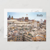 イタリアのヴィンテージ旅行観光の追加 ポストカード (正面/裏面)