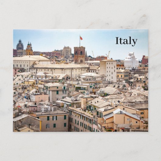 イタリアのヴィンテージ旅行観光の追加 ポストカード (正面)