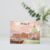 イタリアのヴィンテージ旅行観光の追加 ポストカード (スタンド正面)