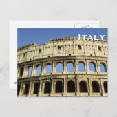 イタリアのヴィンテージ旅行観光の追加 ポストカード (正面/裏面)