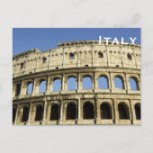 イタリアのヴィンテージ旅行観光の追加 ポストカード (正面)
