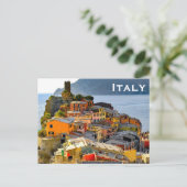 イタリアのヴィンテージ旅行観光の追加 ポストカード (スタンド正面)