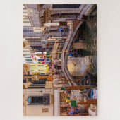 イタリアのヴェネツィアの運河と橋の風光明媚な景色 ジグソーパズル (縦)