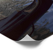 イタリアのヴェネツィアの運河にゴンドラ ポスター (角)