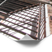 イタリアのヴェネツィアの運河 ポスター (角)