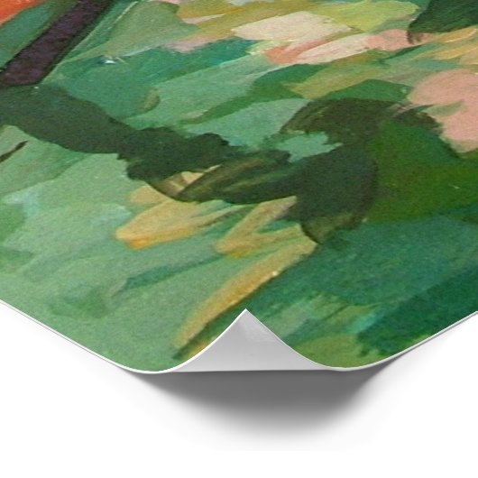 イタリアのヴェネツィア絵を描リオ・デイ・グレシ ポスター (角)