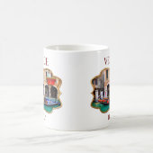 イタリアのヴェネツィア(IT) – ゴンドラ(Gonder)コーヒーマグ コーヒーマグカップ (中央)
