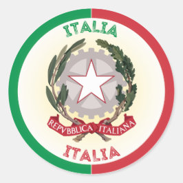 イタリアの伝統と誇り ラウンドシール
