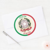 イタリアの伝統と誇り ラウンドシール (封筒)