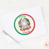 イタリアの伝統と誇り ラウンドシール (封筒)