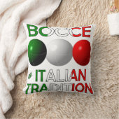 イタリアの伝統ボッチャ クッション (ブランケット)