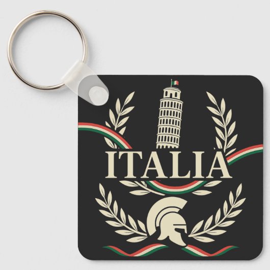 イタリアの伝統 キーホルダー (正面)