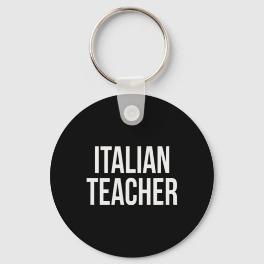 イタリアの先生への感謝の日と週 キーホルダー (正面)