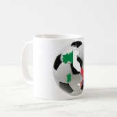 イタリアの全国代表チーム コーヒーマグカップ (正面左)